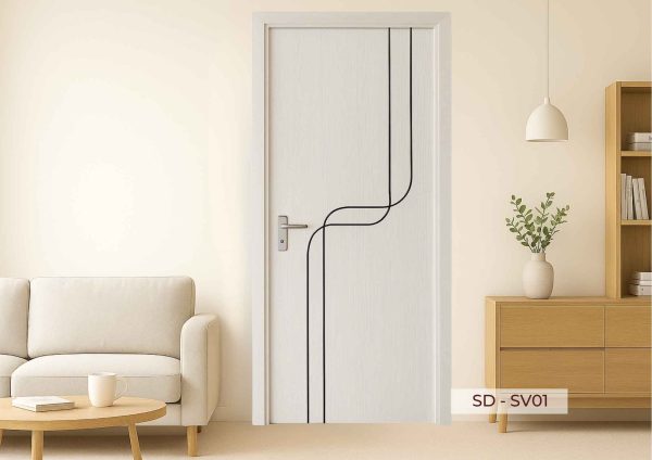 Cửa Chạy Chỉ Đen SD - SV01
