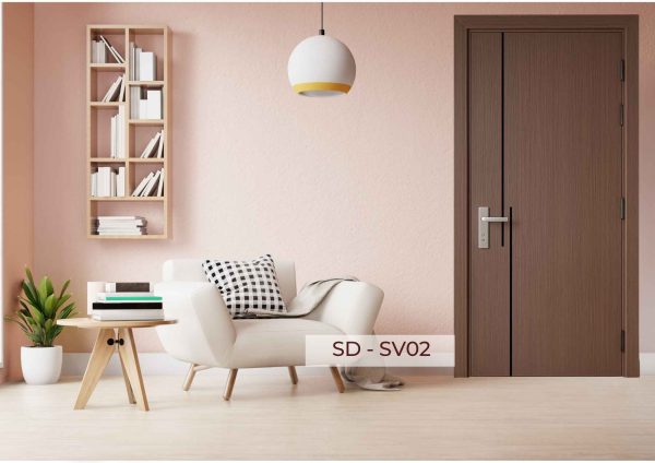 Cửa Chạy Chỉ Đen SD - SV02