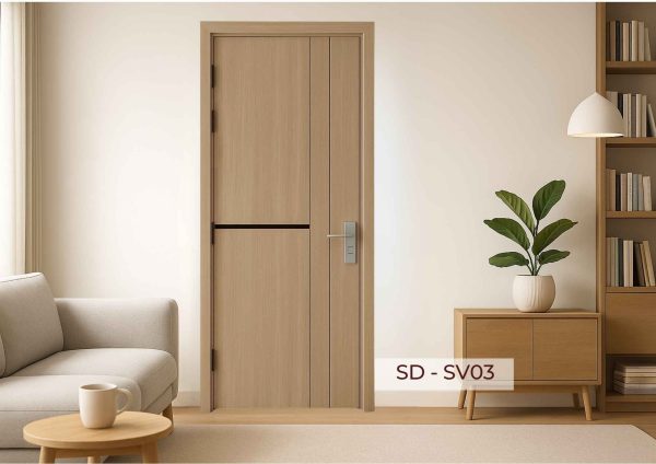 Cửa Chạy Chỉ Đen SD - SV03