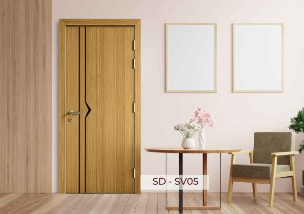 Cửa Chạy Chỉ Đen SD - SV05