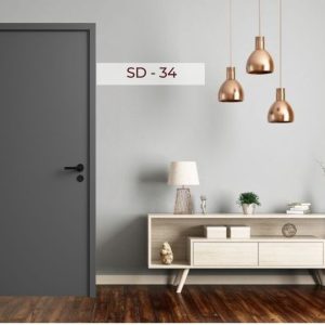 Cửa Màu Đơn Sắc SD - 34