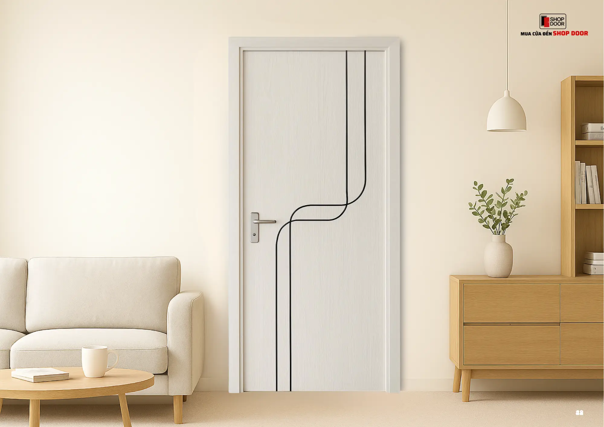Cửa composite bền đẹp cho nhà ven biển Ninh Hòa