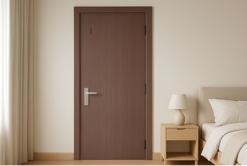 Cửa gỗ composite chống ẩm cho phòng tắm