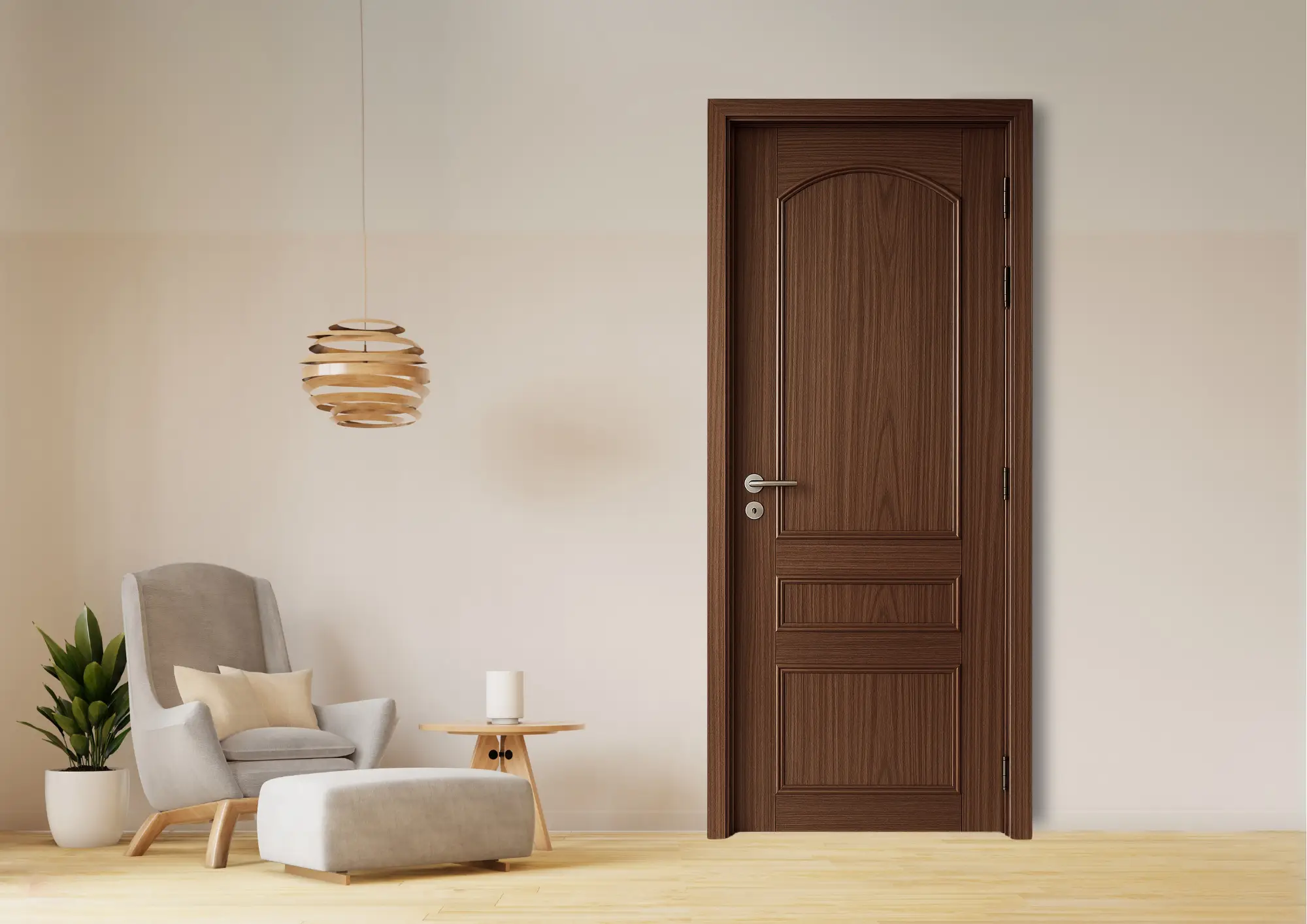 Cửa nhựa composite ghép khung chống nước