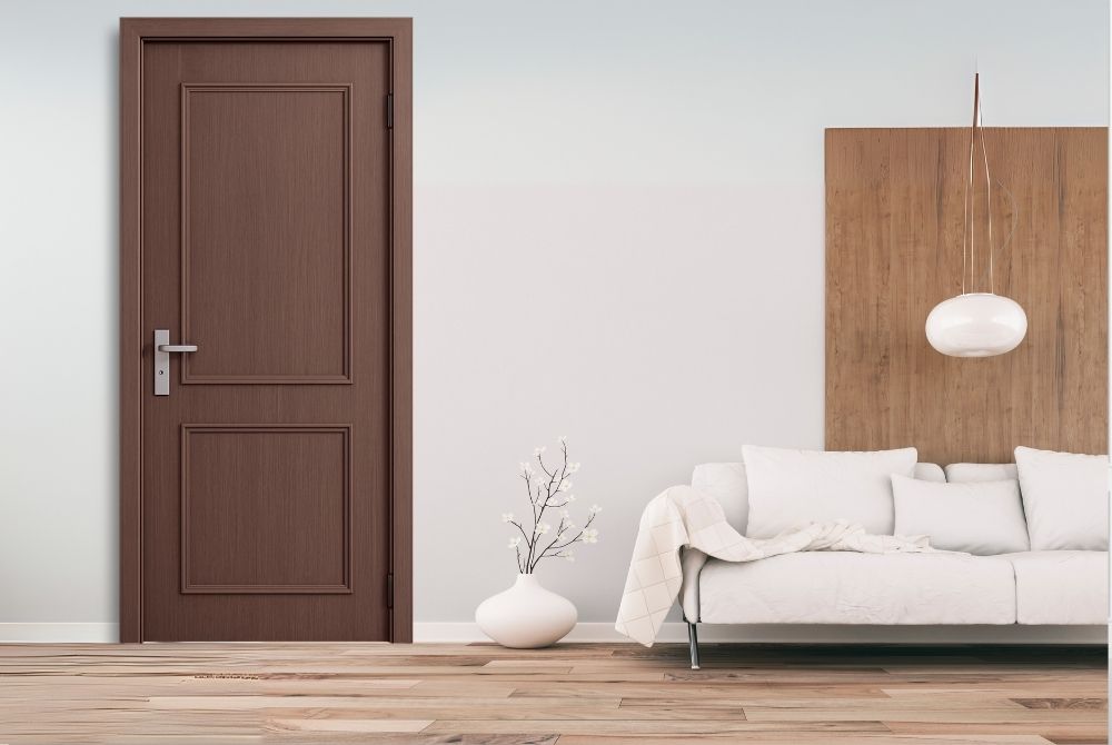 Cửa nhựa composite phào nổi chống nước và mối mọt