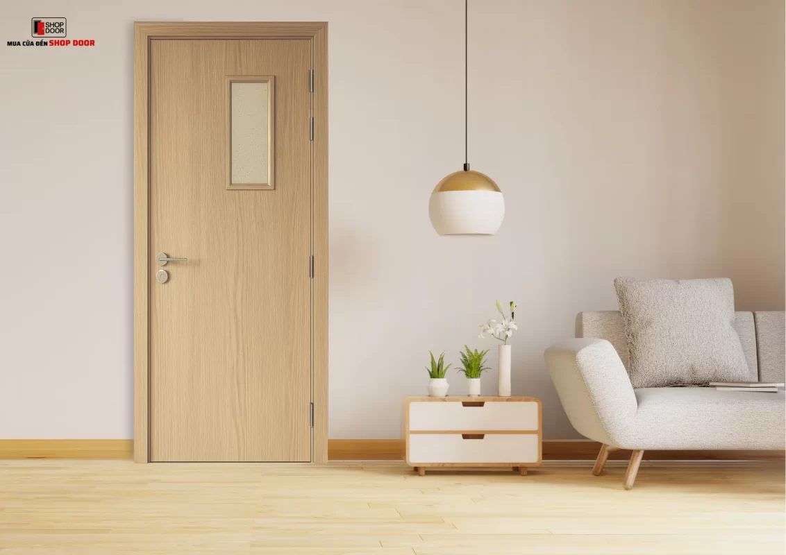 Cửa composite sang trọng tại Ninh Hòa