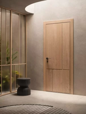 Mẫu cửa gỗ nhựa composite hiện đại
