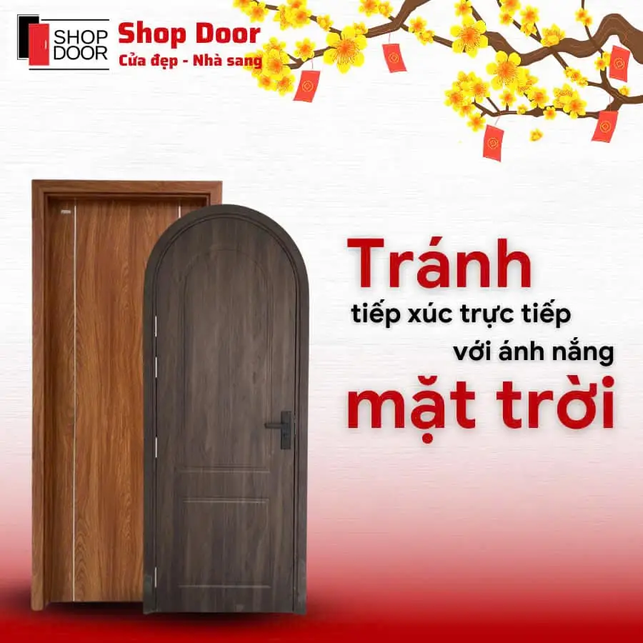 Tránh tiếp xúc ánh nắng mặt trời 