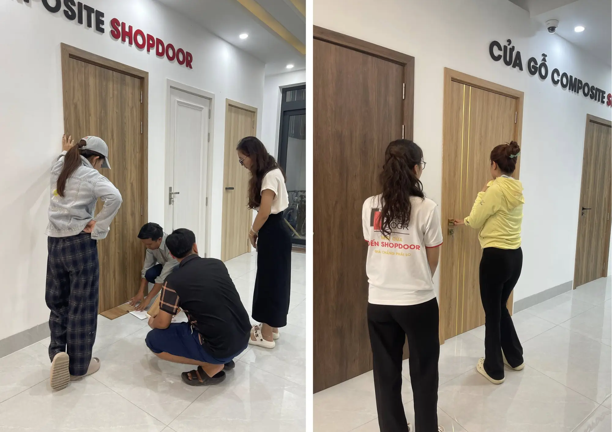 cửa composite cam ranh giá tốt