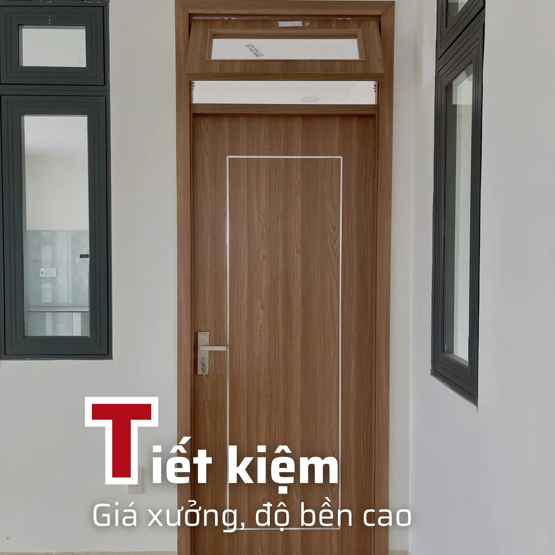 cửa composite giá xưởng tiết kiệm