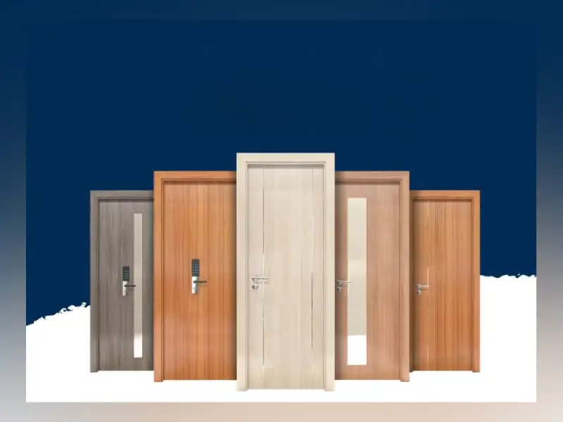 cửa gỗ nhựa composite Nha Trang