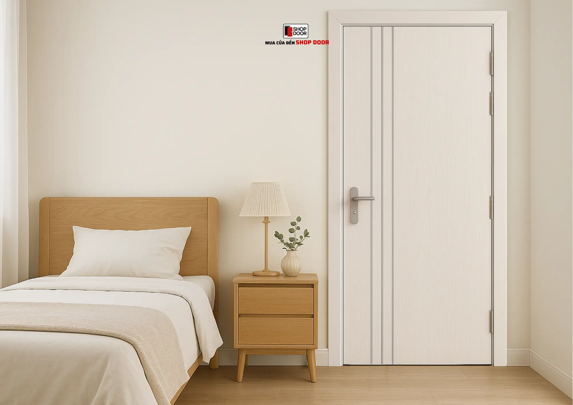 Cửa gỗ tự nhiên sang trọng cho biệt thự Nha Trang
