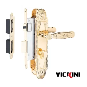 Khóa Cửa Nẹp 38502.101 Vàng Đồng