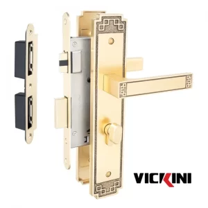 Khóa Cửa Nẹp 38578.101 Đồng