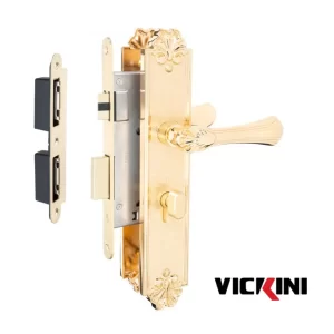 Khóa Cửa Nẹp 38505.101 Vàng Đồng