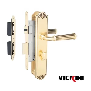 Khóa Cửa Nẹp 38538.101 Vàng Đồng