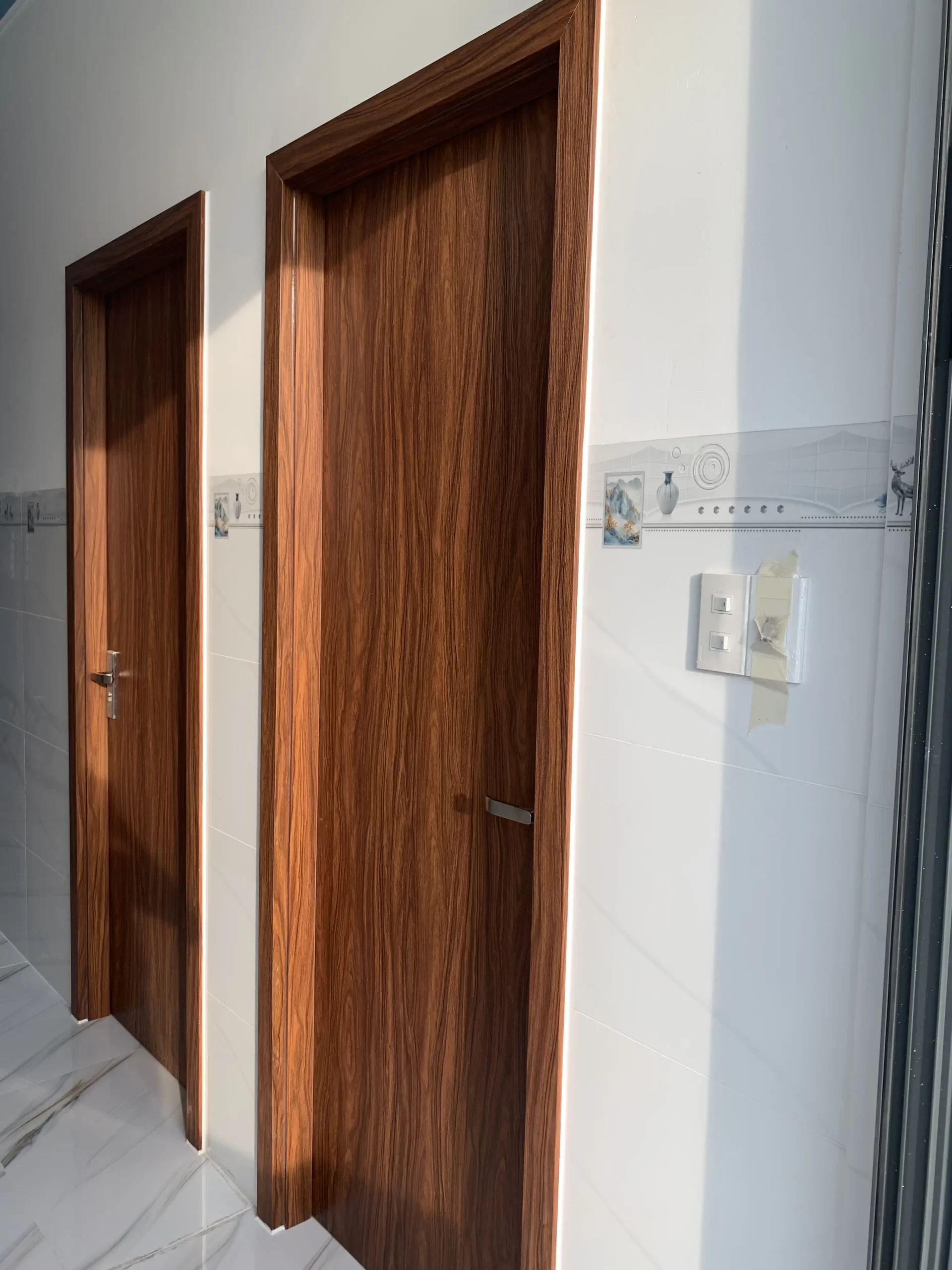 Cửa composite phòng ngủ cách âm giữ nhiệt