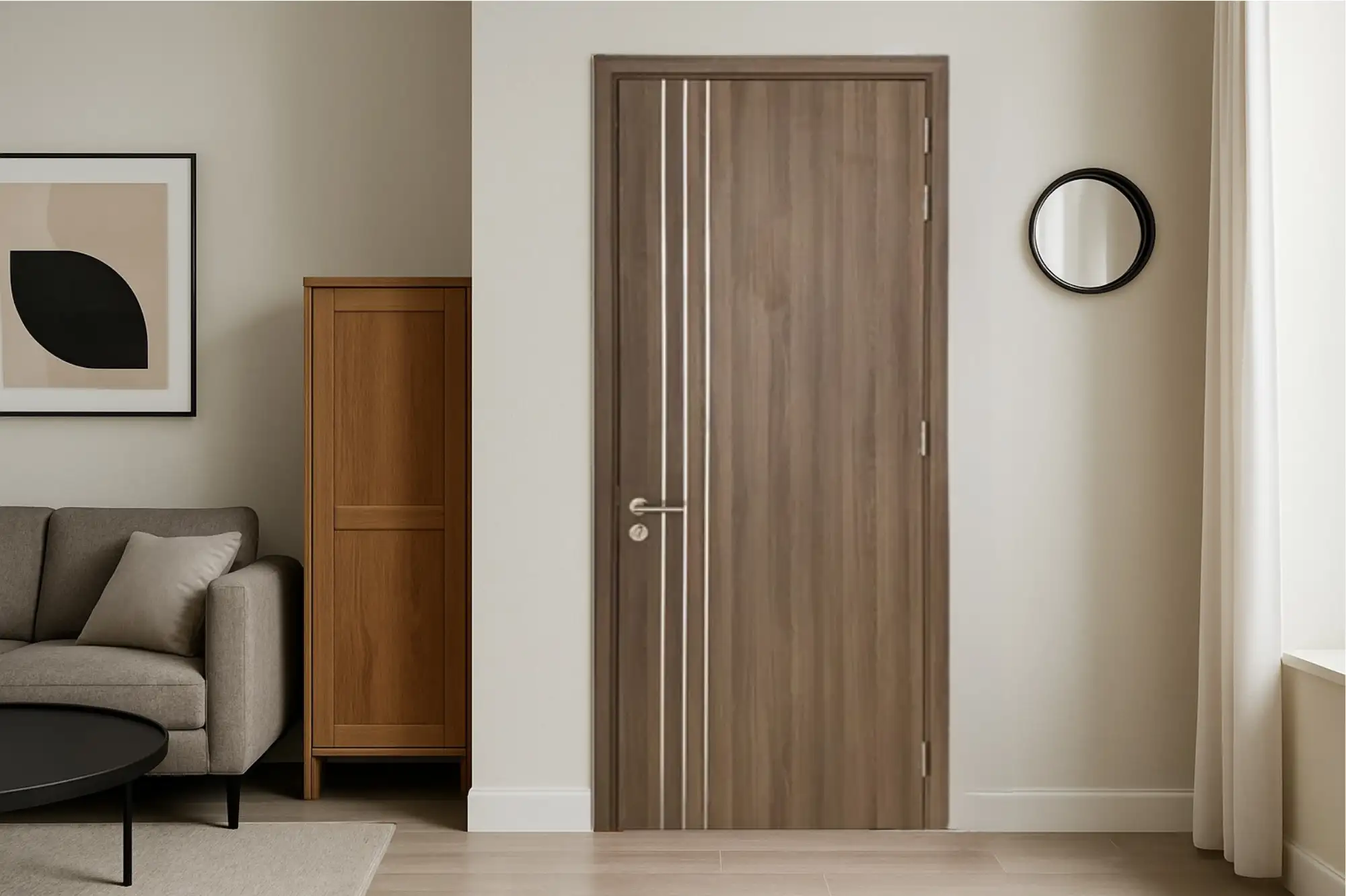 Bảng báo giá cửa gỗ công nghiệp chống cháy Shopdoor Nha Trang mới nhất