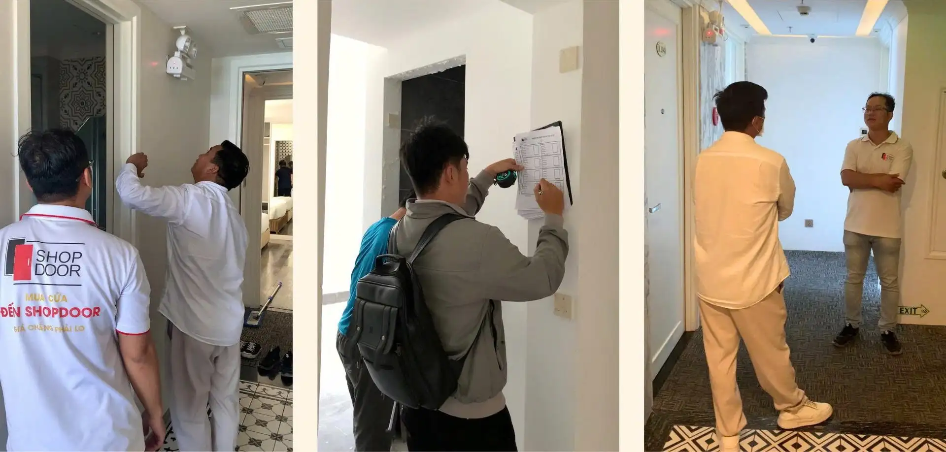 Chuyên gia Shop Door hướng dẫn checklist nghiệm thu ron chống cháy sau khi thi công