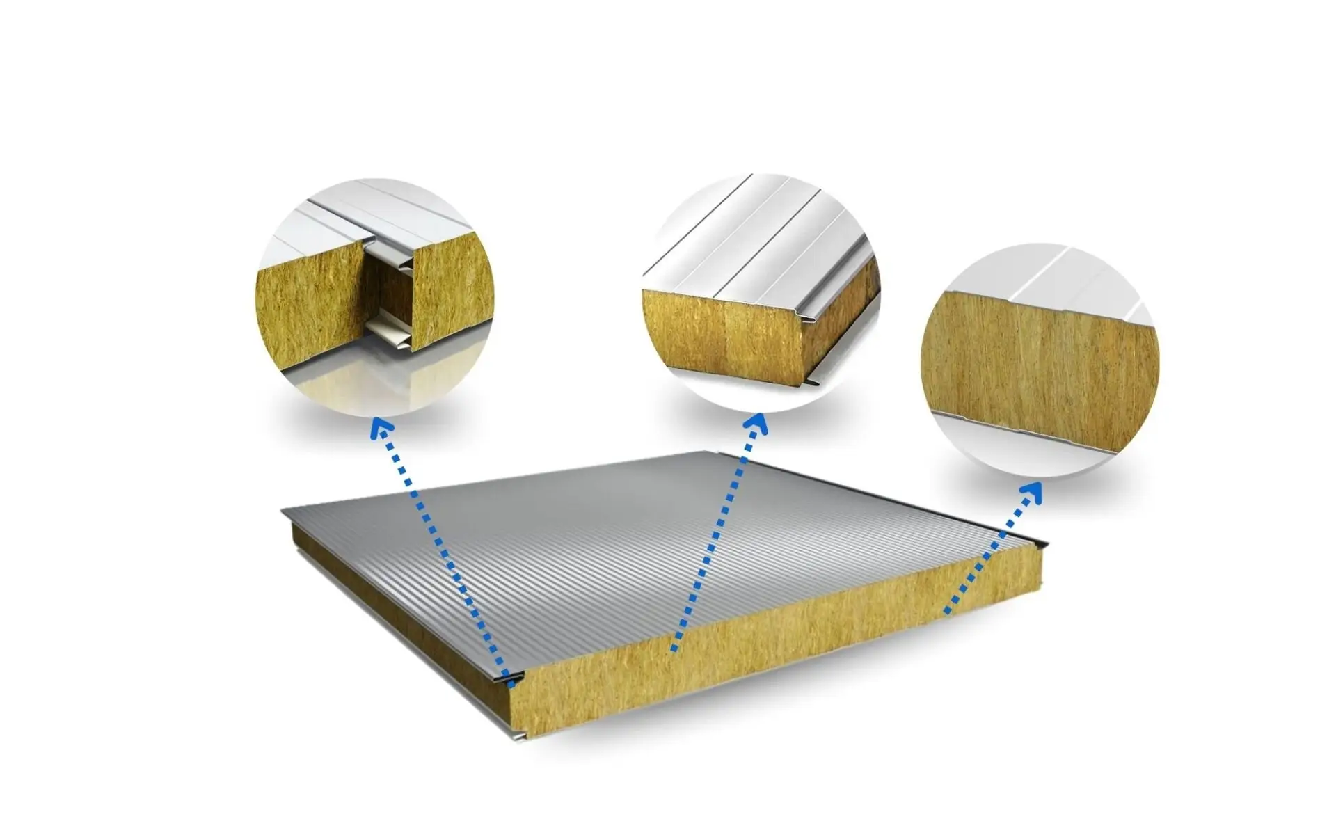Cơ chế chống cháy của lõi Rockwool khi gặp nhiệt độ cao