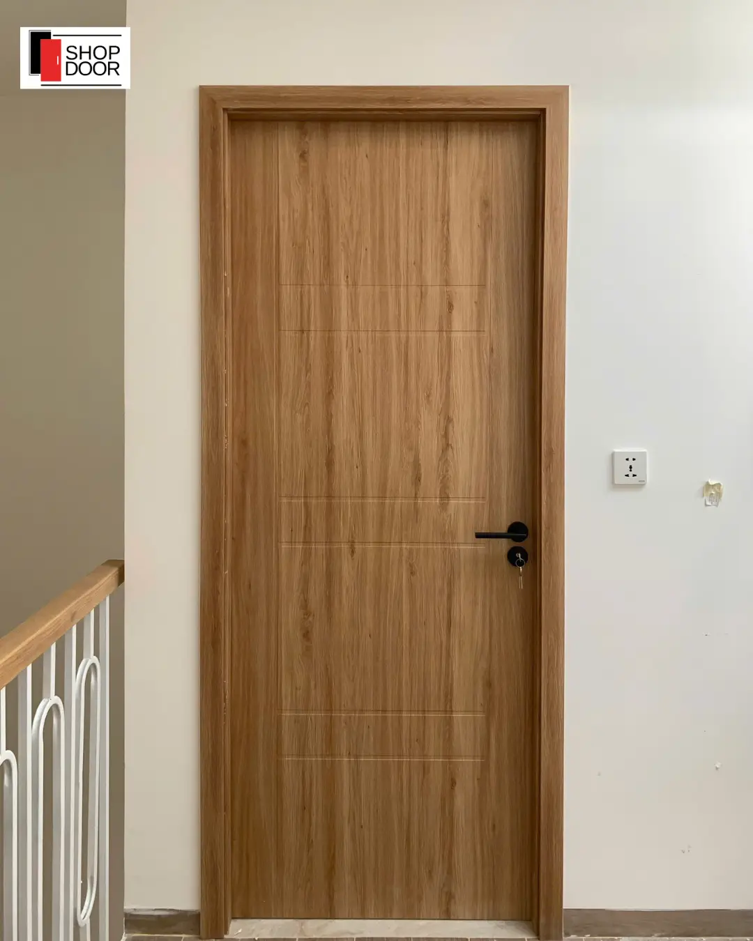 Cửa chống cháy ShopDoor thi công thực tế tại Lâm Đồng