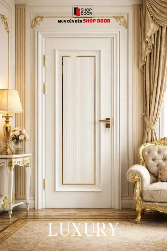 Cửa composite cao cấp ShopDoor lắp đặt cho nhà ở hiện đại