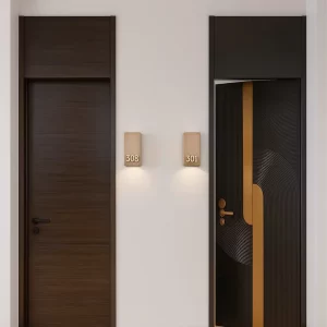 Cửa gỗ chống cháy EI 60 mã 002