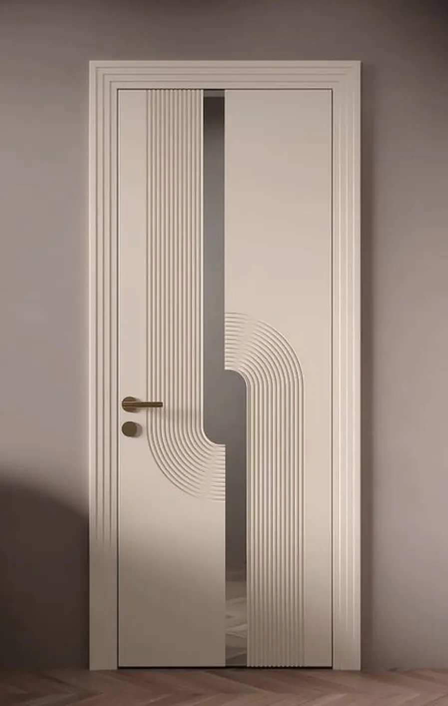 Cửa gỗ chống cháy EI 60 mã 006