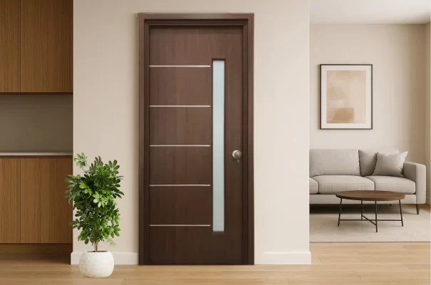 Cửa gỗ chống cháy EI 60 mã 012