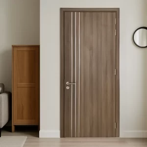 Cửa gỗ chống cháy EI 60 mã 014