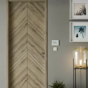 Cửa gỗ chống cháy EI 60 mã 021