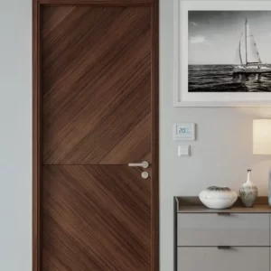 Cửa gỗ chống cháy EI 60 mã 022