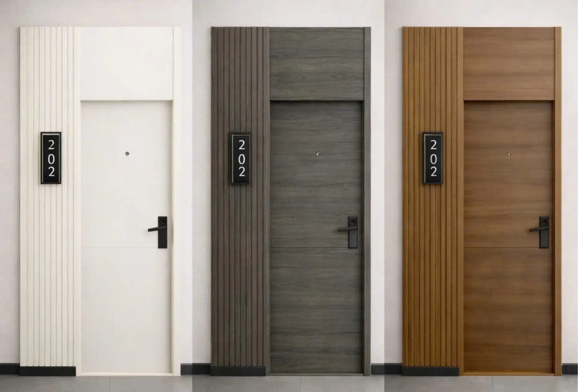 Cửa gỗ chống cháy EI 60 mã 024