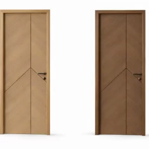 Cửa gỗ chống cháy EI 60 mã 031