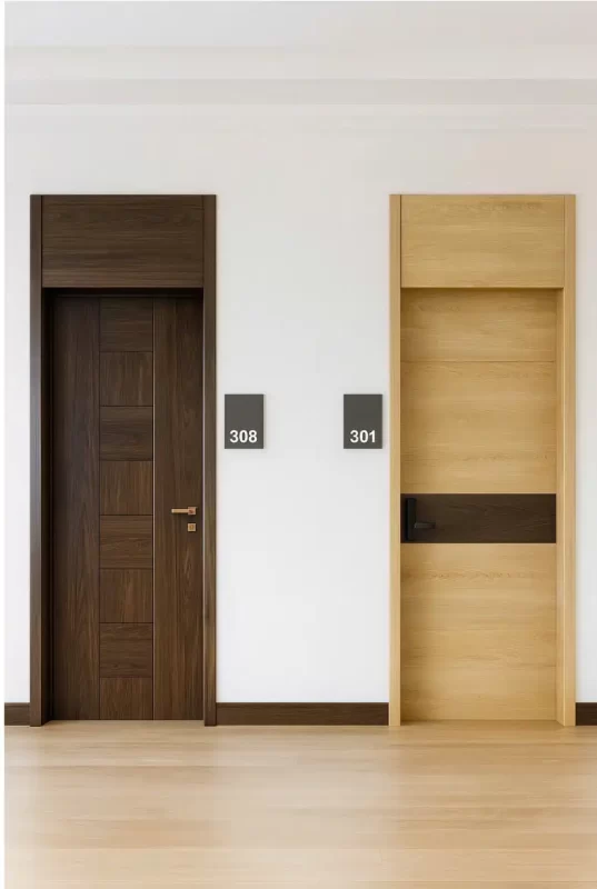 Khả năng cách âm vượt trội của lõi cửa gỗ chống cháy Shopdoor tại Nha Trang