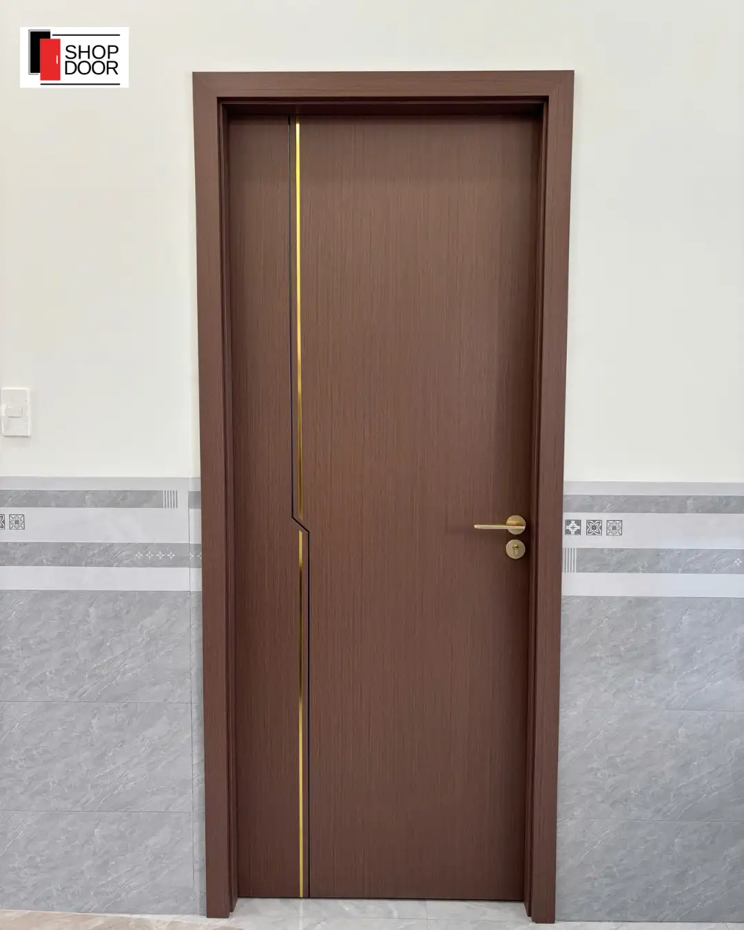 Không gian nhà ở sử dụng cửa composite cao cấp ShopDoor