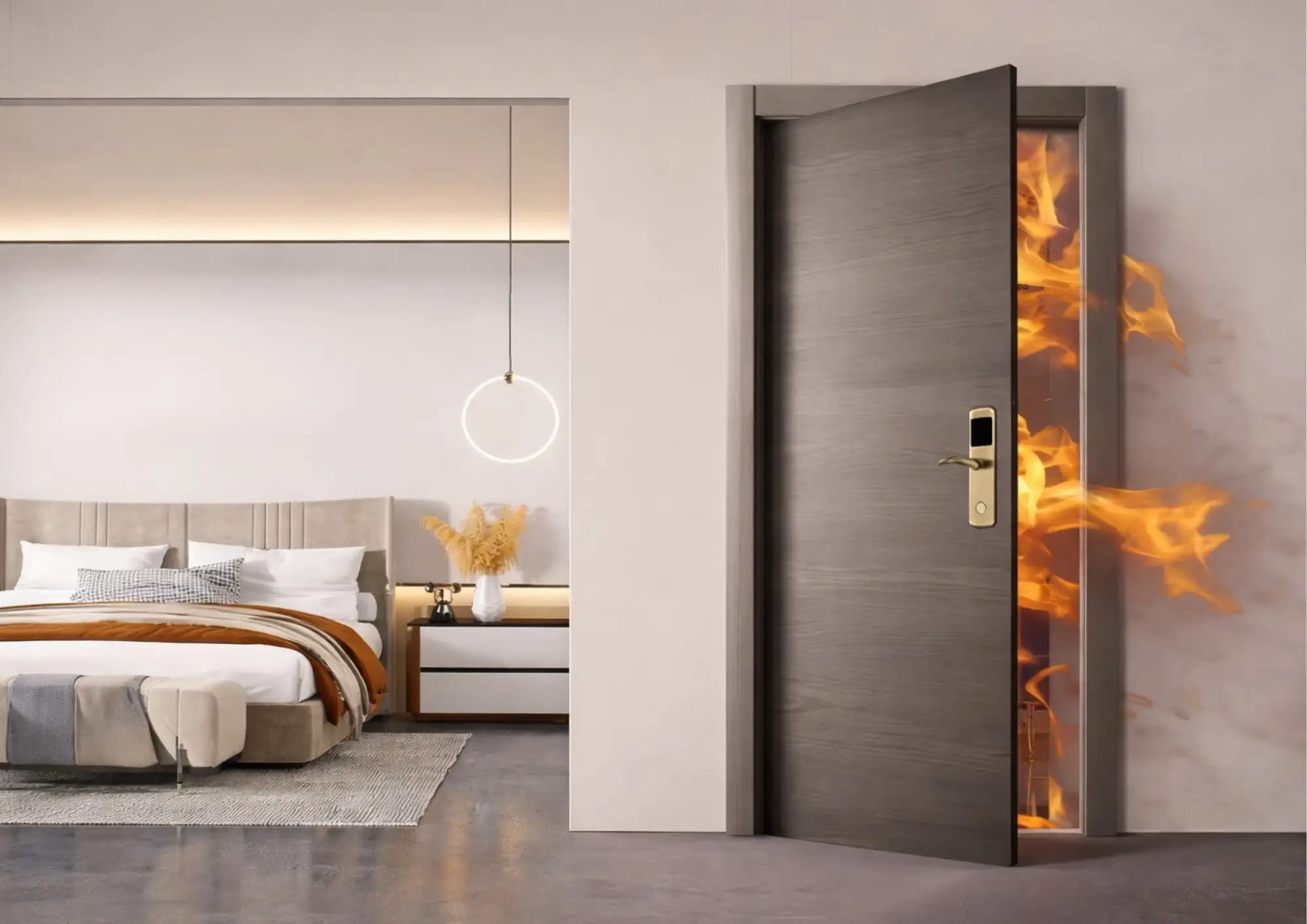 Lắp đặt cửa gỗ chống cháy uy tín tại Nha Trang