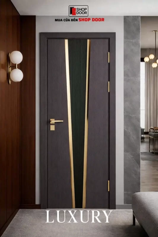 Lắp đặt cửa gỗ công nghiệp chống cháy hoàn chỉnh tại công trình