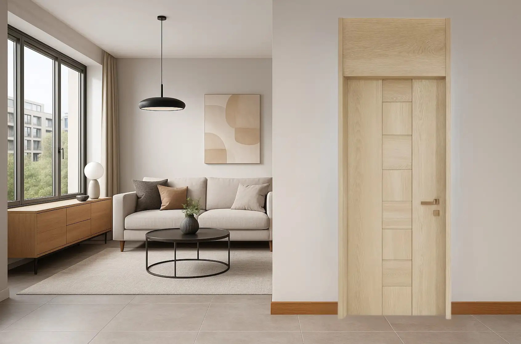 Bảng giá cửa gỗ chống cháy tại xưởng trực tiếp cho khách hàng