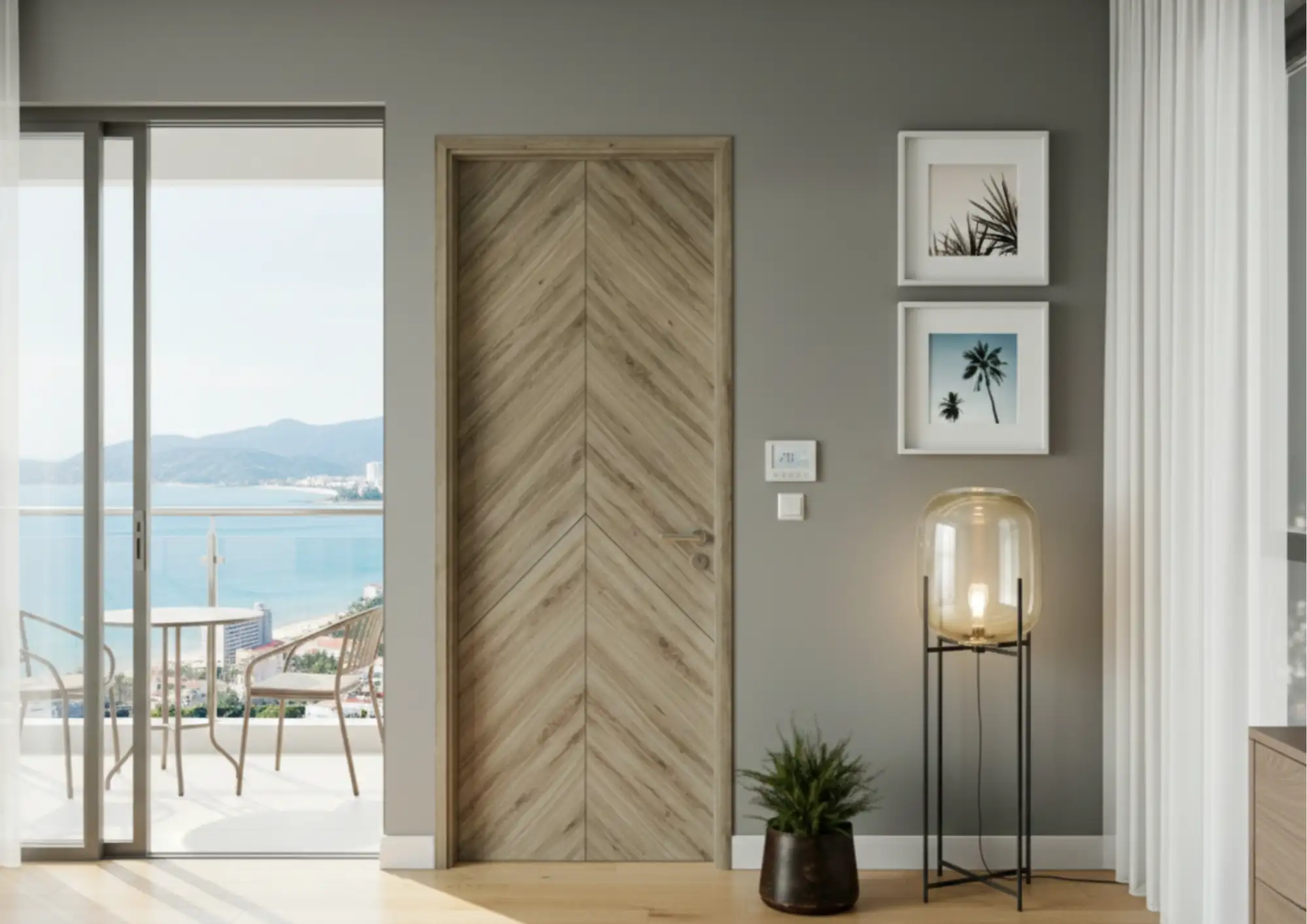 Căn hộ chung cư ven biển Quy Nhơn nhìn từ ban công