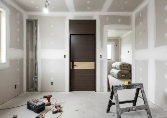 Cửa chống cháy lắp đặt thực tế tại công trình TP.HCM