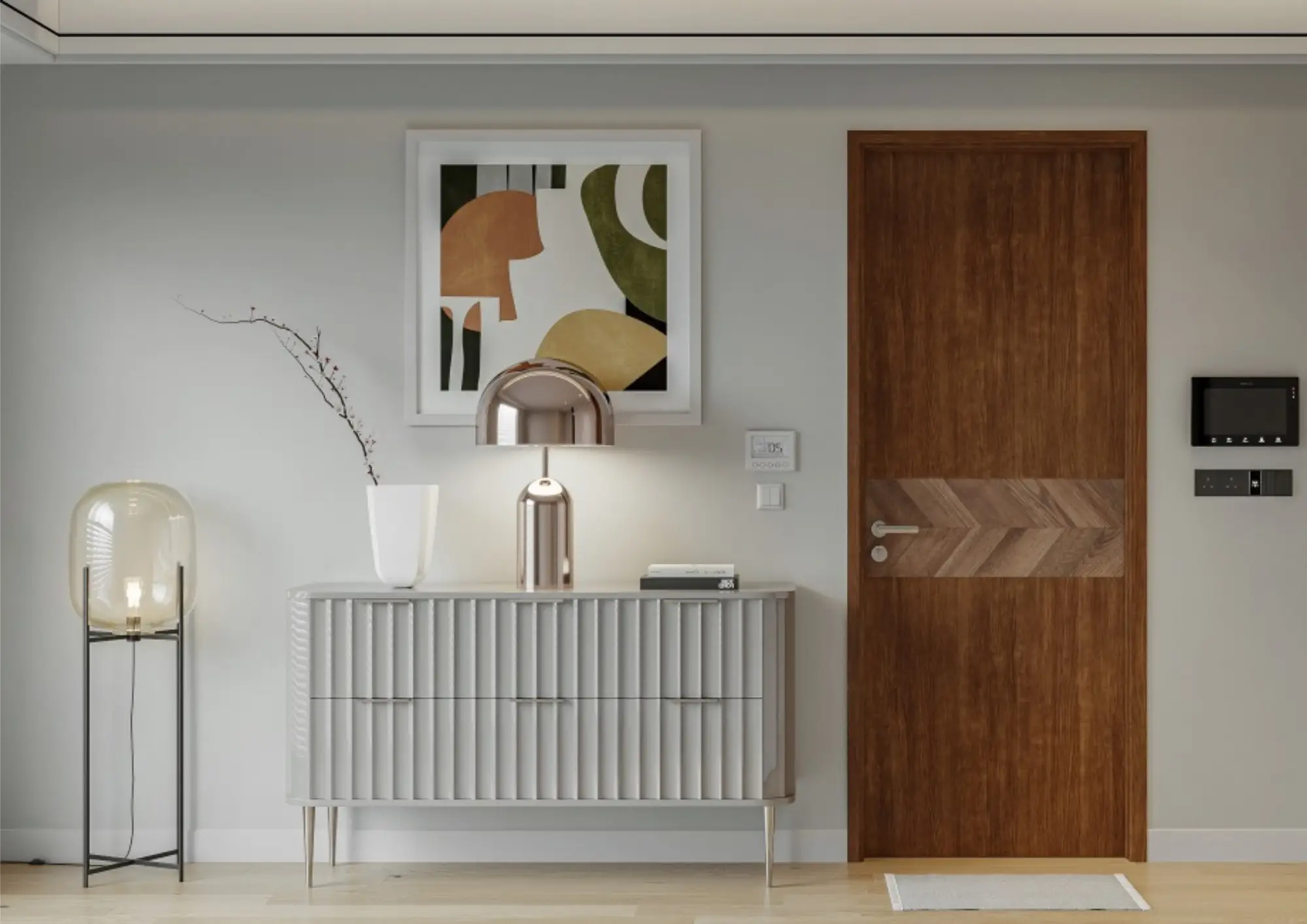 Cửa chống cháy quận 12 giá rẻ hoàn thiện sau thi công