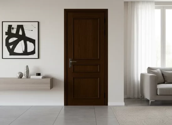 Cửa composite Bình Định cho nhà phố hiện đại