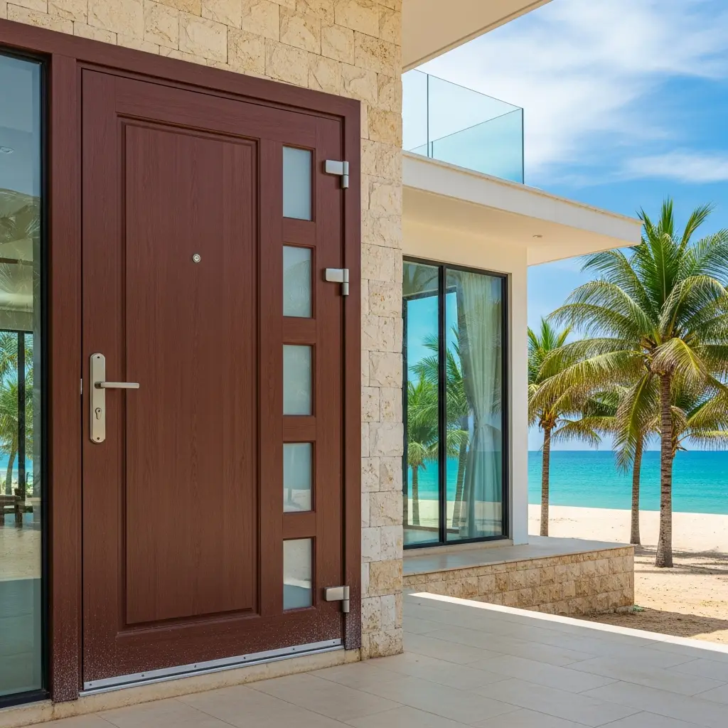 Cửa composite Bình Định phù hợp khí hậu ven biển Quy Nhơn