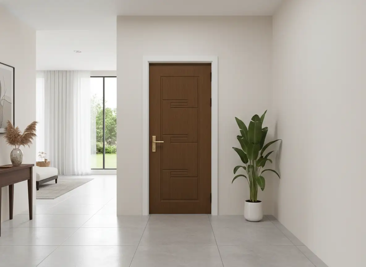 Cửa composite WC Nha Trang phù hợp khu vực ẩm ướt trong nhà ở