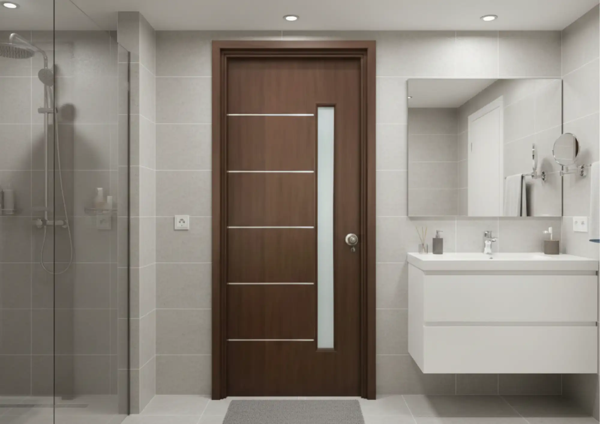 Cửa gỗ chống cháy cho nhà phố và chung cư mini