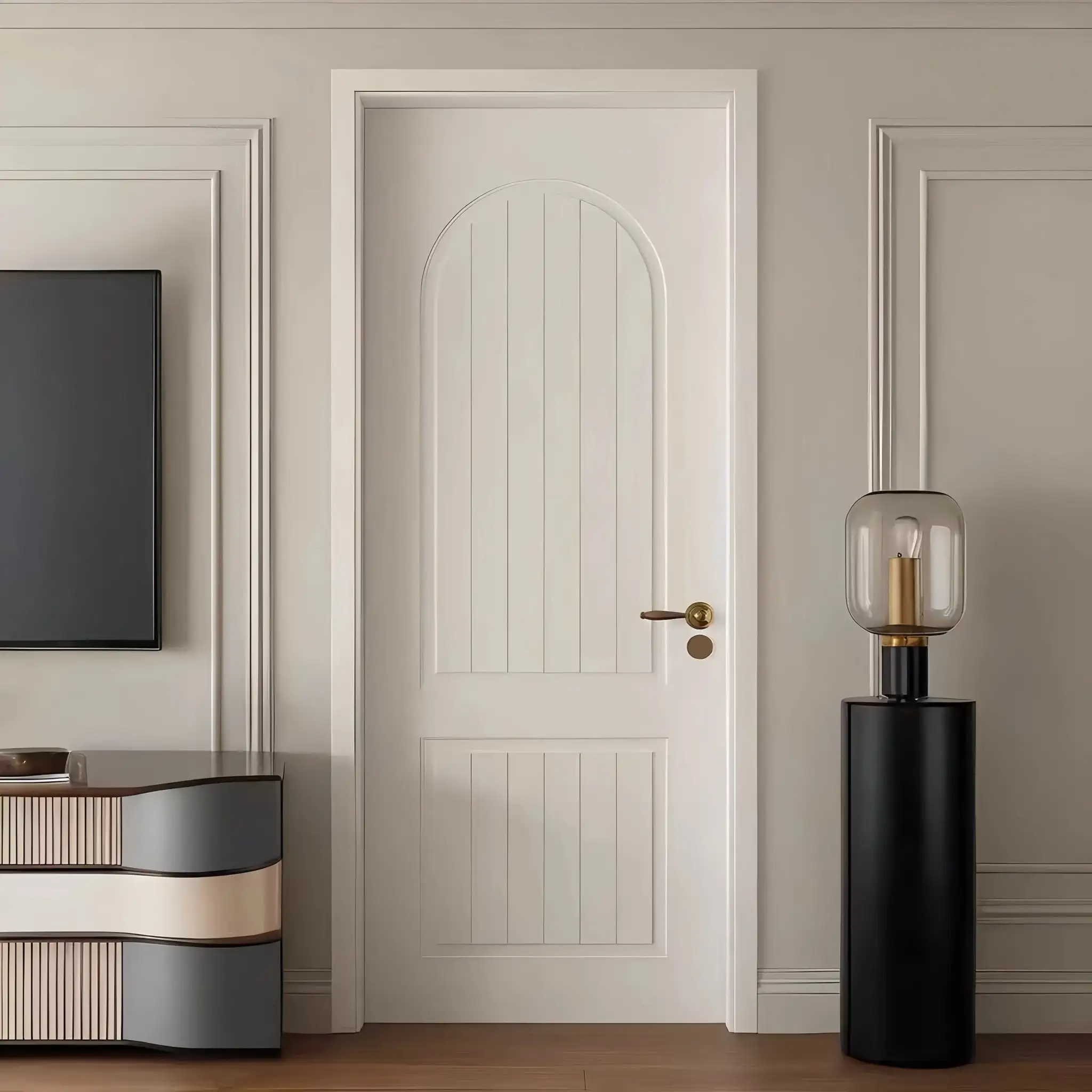 Cửa nhựa giả gỗ Composite chống mối mọt cho nhà vệ sinh tại Quy Nhơn