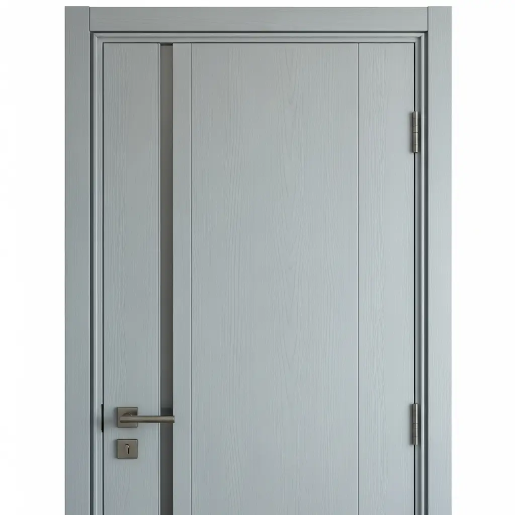 Khung bao và cánh cửa composite phòng ngủ lắp khít, chắc chắn