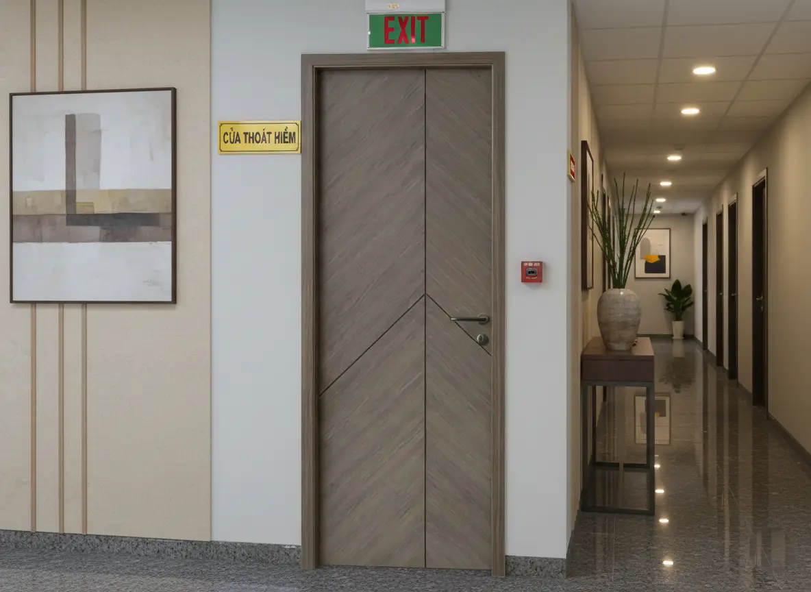 Kiểm định PCCC cửa chống cháy hành lang chung cư