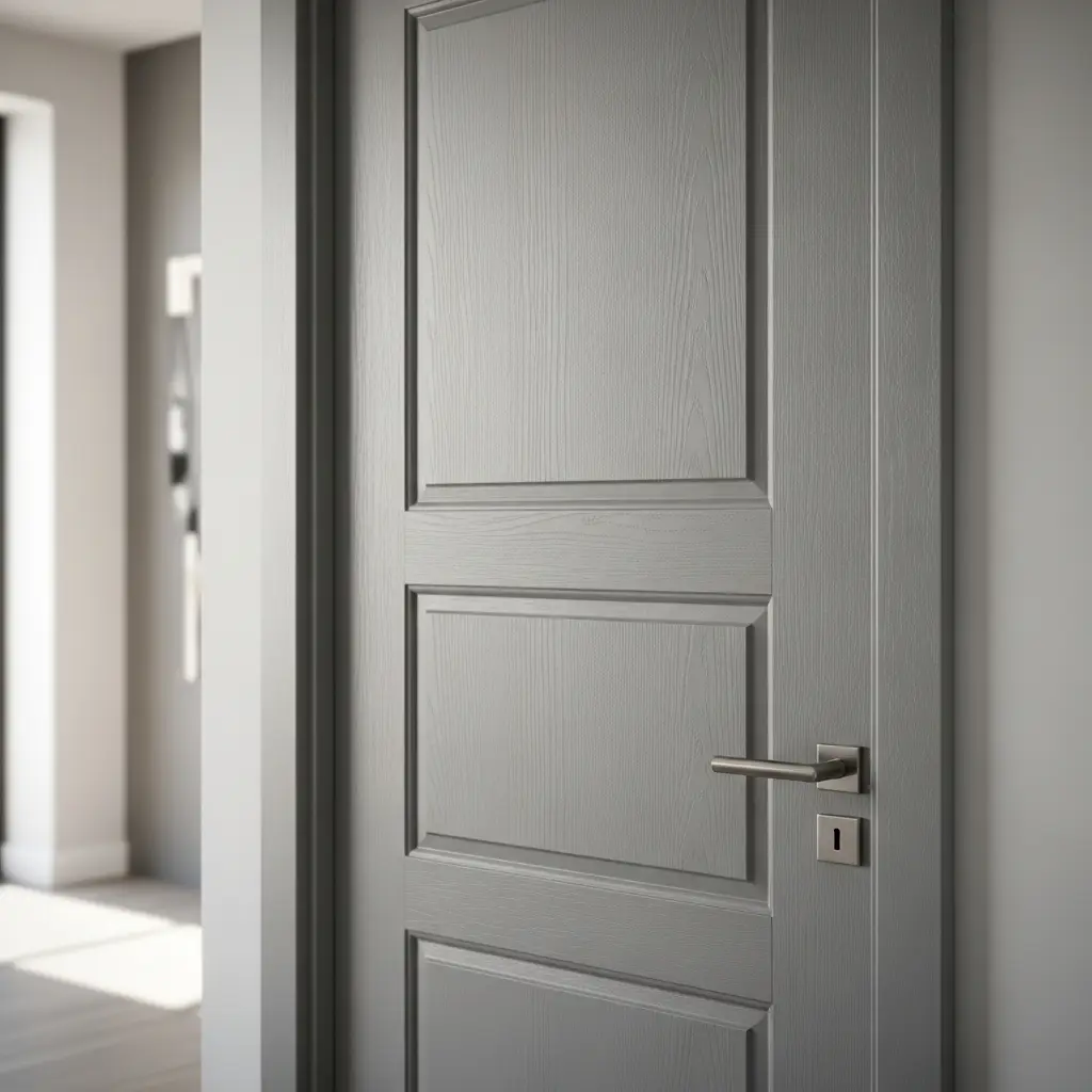 Mẫu cửa composite phủ PVC chống nước tại Quy Nhơn